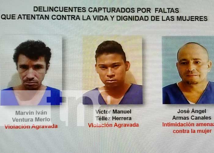 nicaragua, policia, nueva segovia, captura, delincuencia,