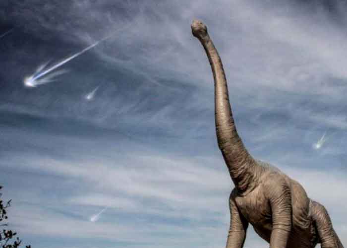 ciencia, dinosaurio, nueva teoria, extincion, meteorito, impacto, planeta tierra