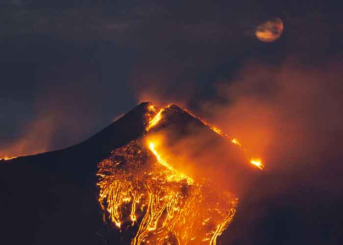 europa, volcan etna, fotos, erupcion, 