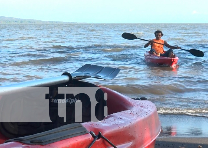 Foto: Concurso de kayak promueve turismo en Ometepe/ TN8 
