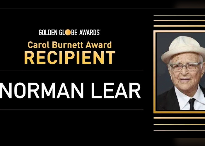 Foto: Norman Lear recibe homenaje en los Globos de Oro 2021/ Informador.mx