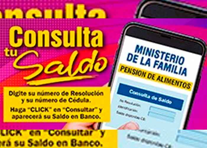 nicaragua, ministerio de la familia, pension, en linea, pago,
