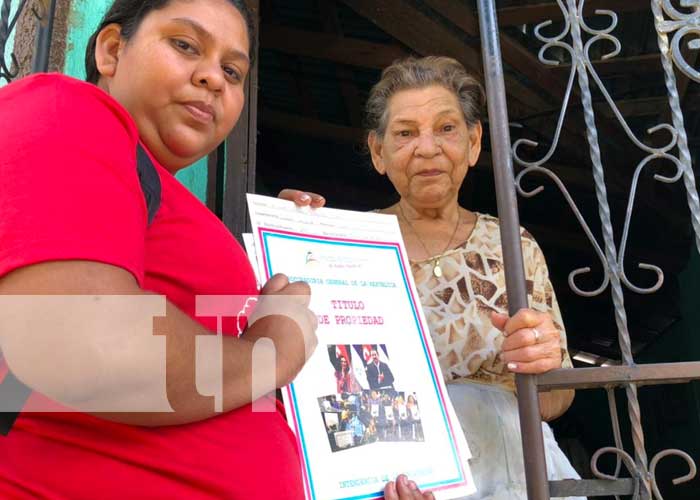 nicaragua, 19 familias, titulos de propiedad, jalapa, 