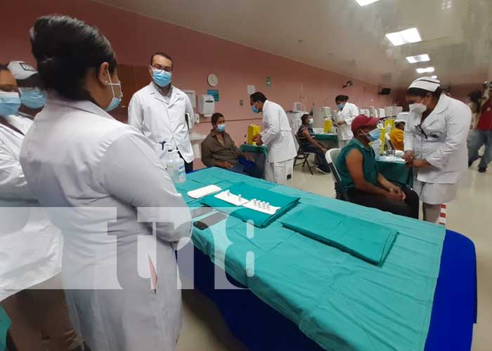 nicaragua, vacunacion, covid 19, hospital, salud integral,