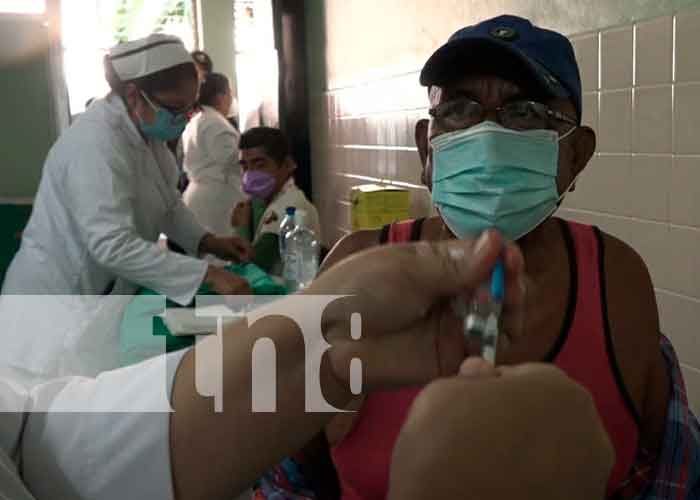 nicaragua, leon, segunda dosis, jornada de vacunacion voluntaria, covid19