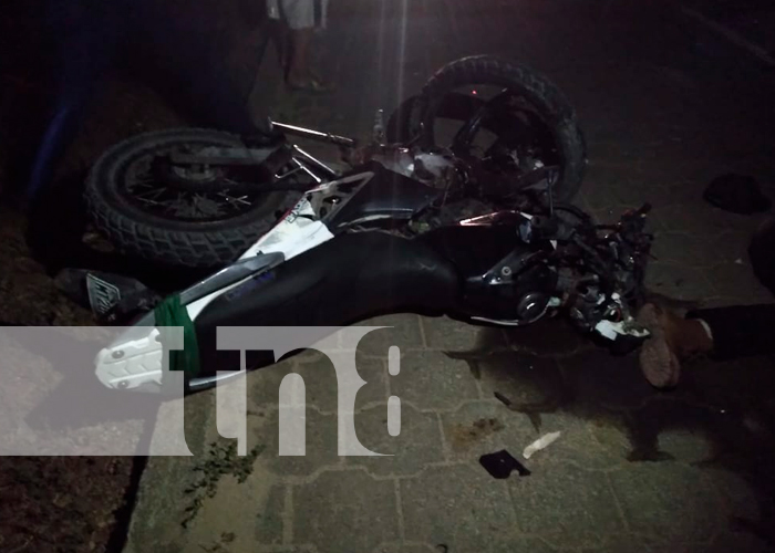 Foto: Choque entre motociclistas deja dos fallecidos y dos heridos/ TN8 