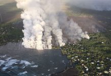 lava del volcan kilauea