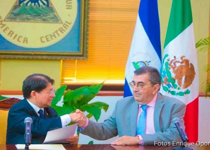 nicaragua, mexico, embajadores, lazo de amistad, cooperacion, compromiso,