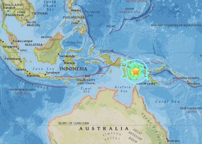 sismo en papua nueva guinea