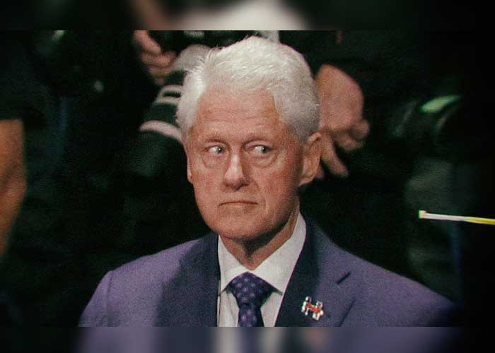 Encuentran extraño retrato de Bill Clinton vestido de mujer 