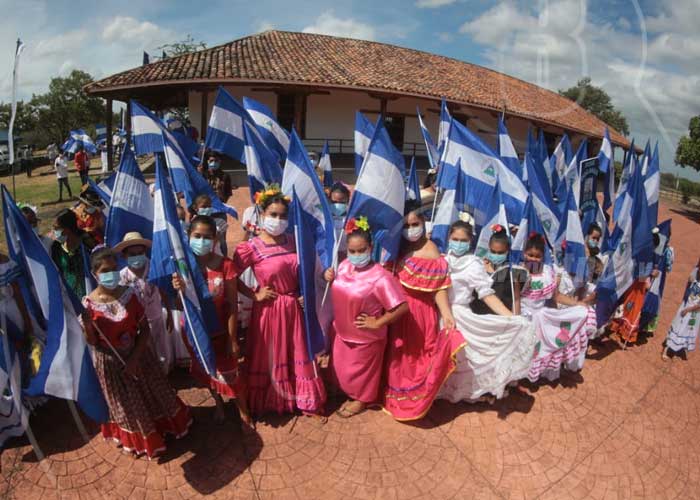 Lanzamiento de las fiestas patrias en Nicaragua desde la Hacienda San Jacinto