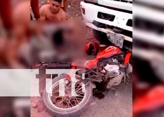 nicaragua, accidente de transito, fallecido, juigalpa, motociclista