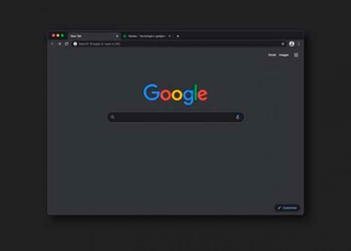 tecnologia, google, modo oscuro, activacion, web
