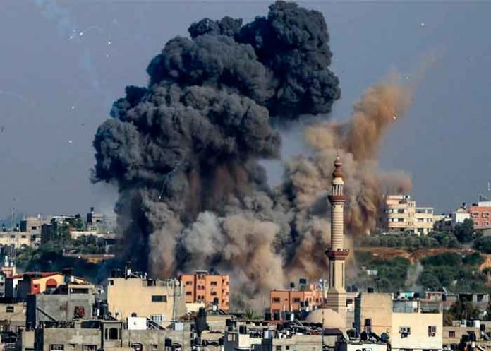 gaza, cese al fuego, gabinete de seguridad, anuncio, bombardeos,