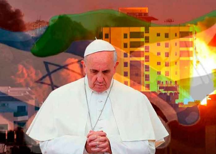 palestina, israel, papa francisco, llamado, paz, redes sociales,