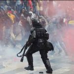 Colombia, represión, manifestaciones, policía,