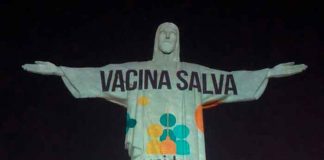 vacuna, cristo redentor, brasil,
