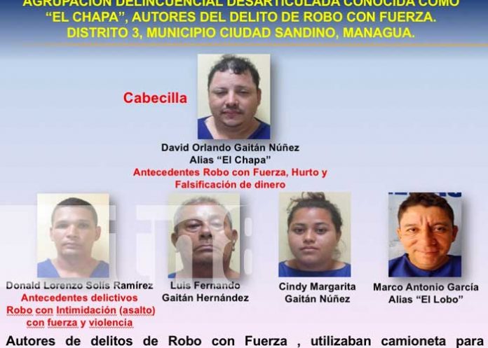 nicaragua, drogas, delincuencia, captura, policia,