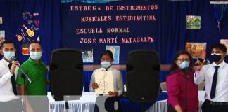 nicaragua, matagalpa, escuela normal, instrumentos,