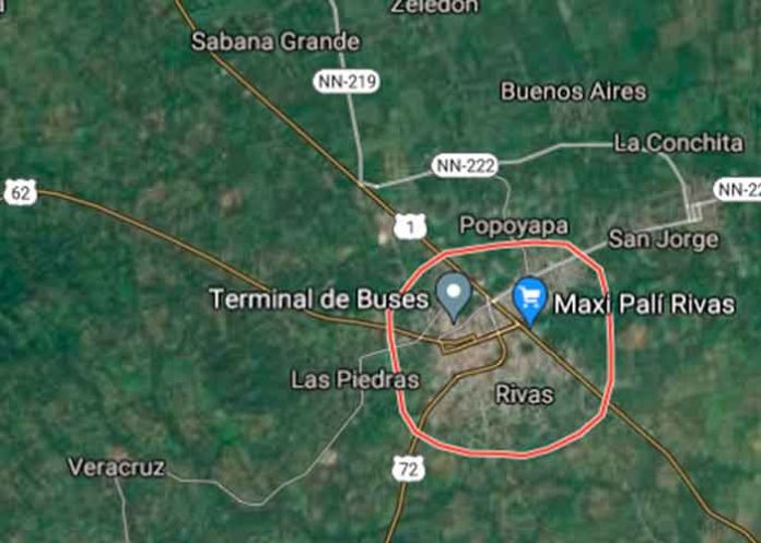 nicaragua, accidente de transito, rivas, fallecido, policia nacional