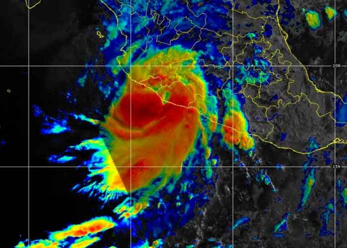 mexico, tormenta tropical dolores, impacto, tierra, seguimiento