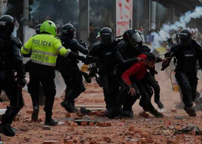 colombia, represion, gobierno, manifestaciones, heridos,