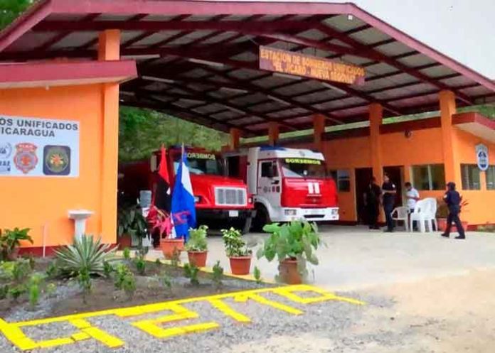 Nicaragua, nueva segovia, Migob, estacion de bomberos,