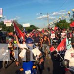 Nicaragua, Chinandega, caravana, Héroes y Mártires del 2 y 3 de junio,
