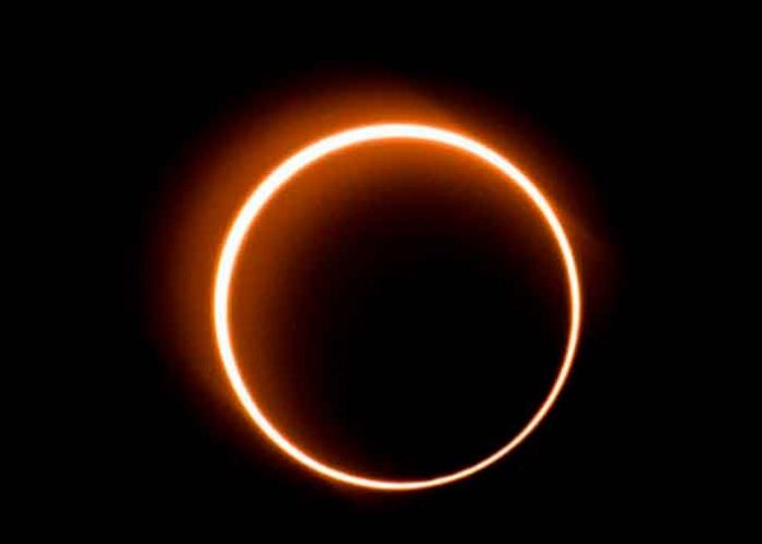 eclipse, América del Norte, NASA, anillo de fuego,