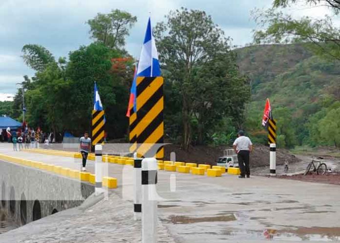 Nicaragua, estelí, construcción de un puente vado, comunidades,