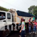 Nicaragua, Managua , incendio familias, materiales de construcción,