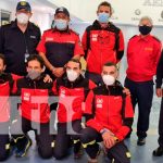 Nicaragua, Managua, Miembros de BUSF-España, rescate acuáticos, bomberos