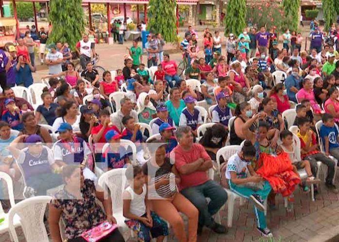 Celebran en grande a la niñez en Ciudad Sandino