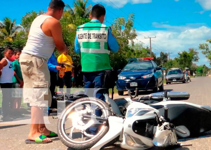 Tres personas fallecidas, accidentes de transito, Nicaragua