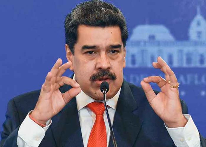 Presidente de Venezuela, Nicolás Maduro, en conferencia de prensa