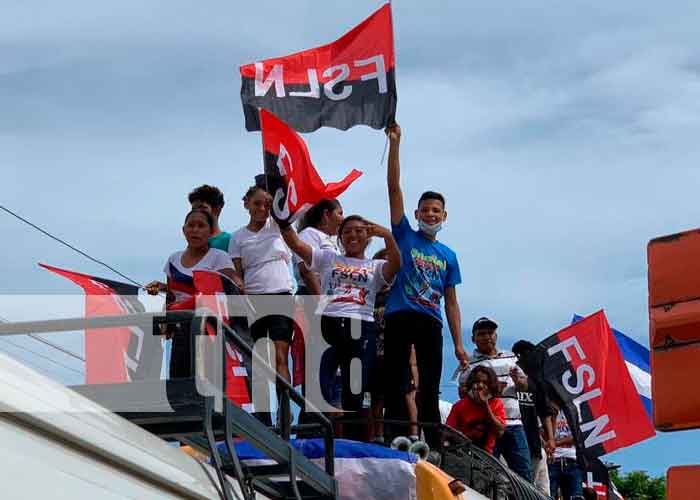 Foto: Familias de Nicaragua celebra a lo grande el 19 de julio/TN8