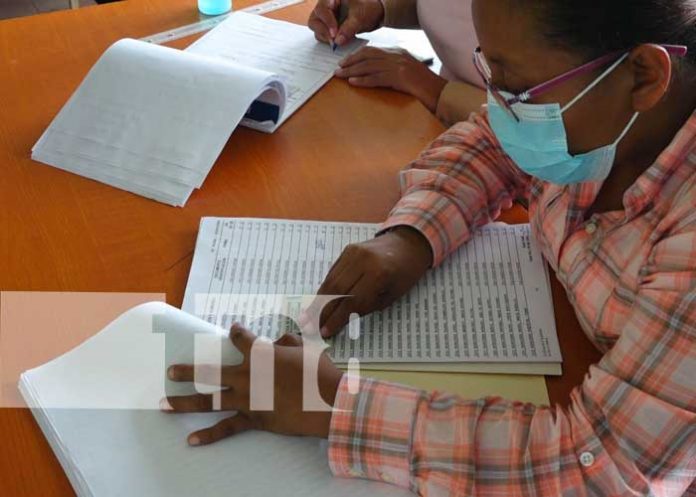 Ciudadanos de Nandaime realizan ejercicio de verificación en sus centros de votación