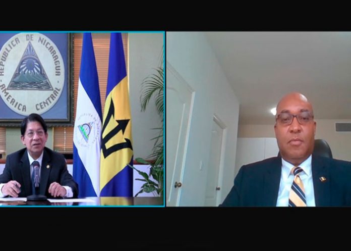 Embajador de Barbados presentó copias de estilo de sus cartas credenciales