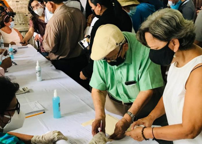Foto: Jornada de verificación avanza en Nicaragua / Cortesía