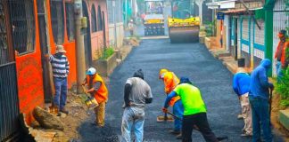 Nicaragua inicia plan de construcción de calles y caminos