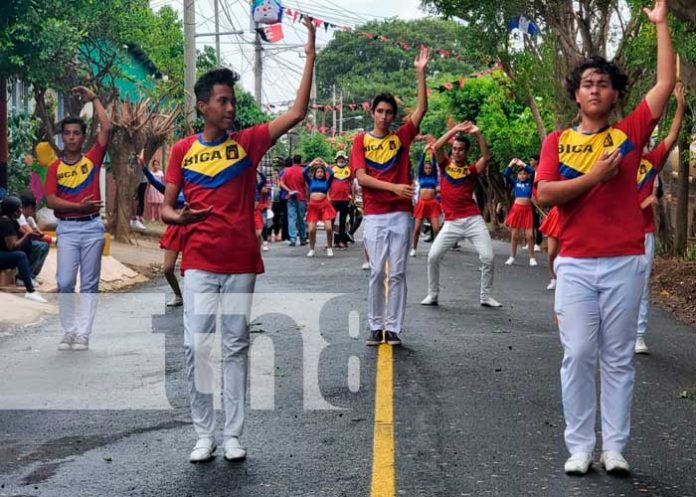 Barrio Los López de Managua estrenan 6 cuadras nuevas de asfalto