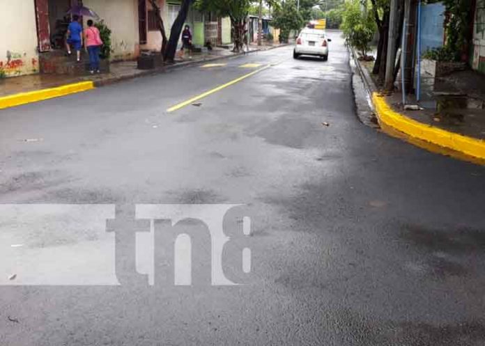 Nuevas calles en Batahola Sur, Managua