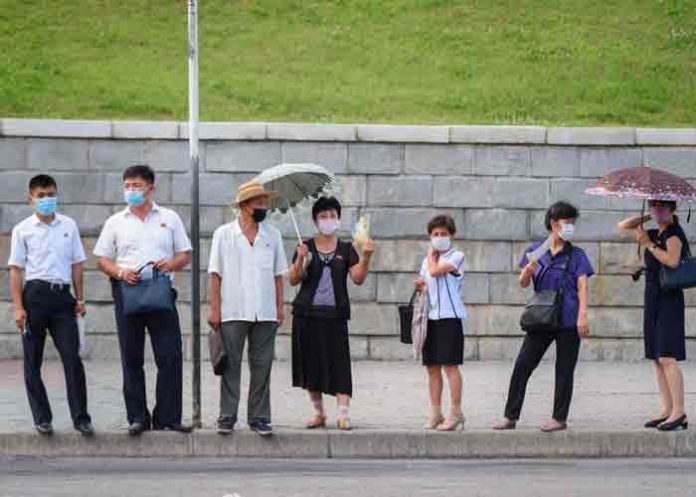 Ola de calor azota a capital de Corea del Norte