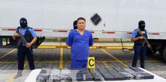 Foto: Capturan a hondureño con 25 kilos de cocaína en Peñas Blancas / TN8