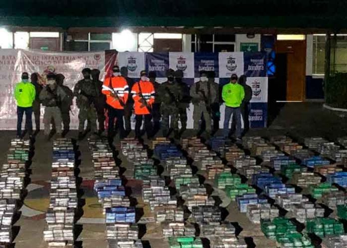 Foto: Incautan más de cinco toneladas de cocaína en Colombia/Cortesía