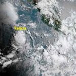 La tormenta tropical Felicia no representa peligro para México
