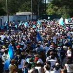 Movilizaciones de Guatemaltecos en rechazo a su presidente