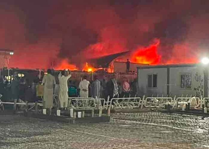 20 muertos tras incendio en hospital para pacientes con covid-19 en Irak