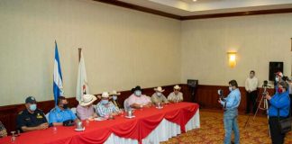 Conferencia de prensa sobre hípicos en Managua