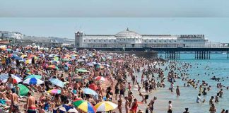 Hombre muere ahogado frente a sus hijos en playa inglesa